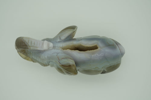 Agate Elephant carving